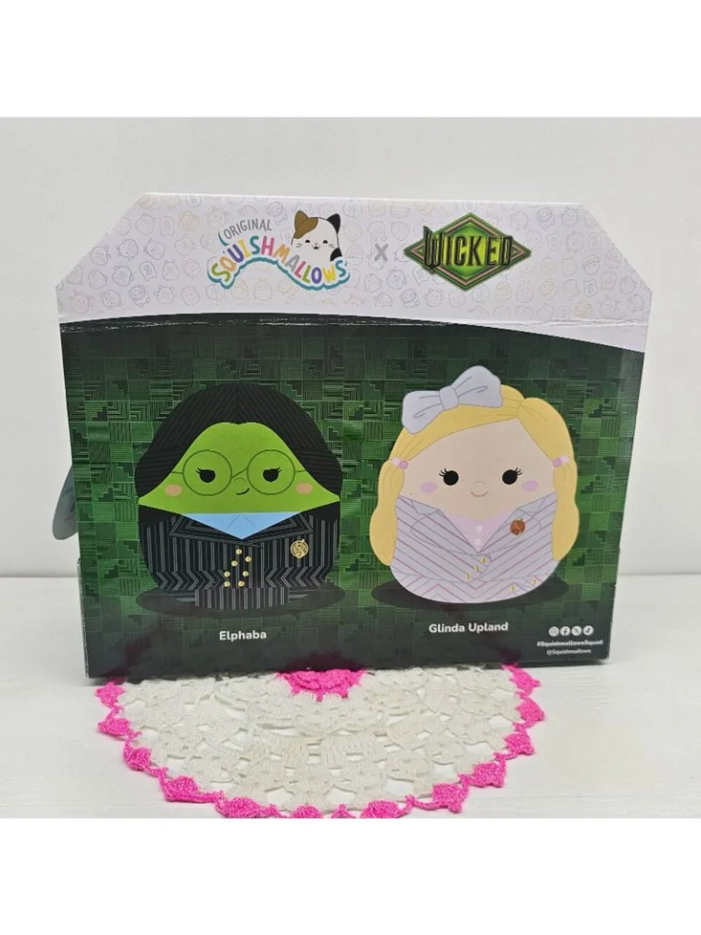 Wicked Squishmallows Elphaba & Glinda 5